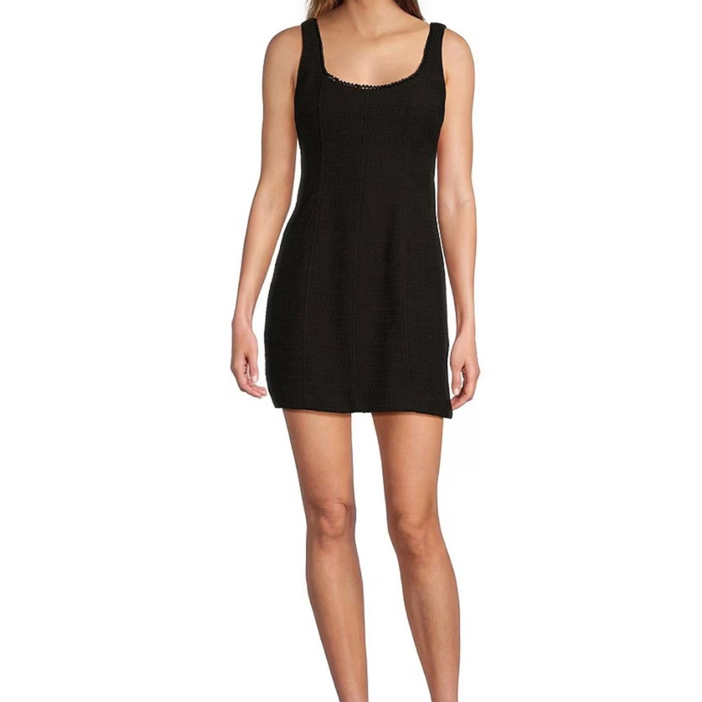 ANTONIO MELANI Black Mini Dress